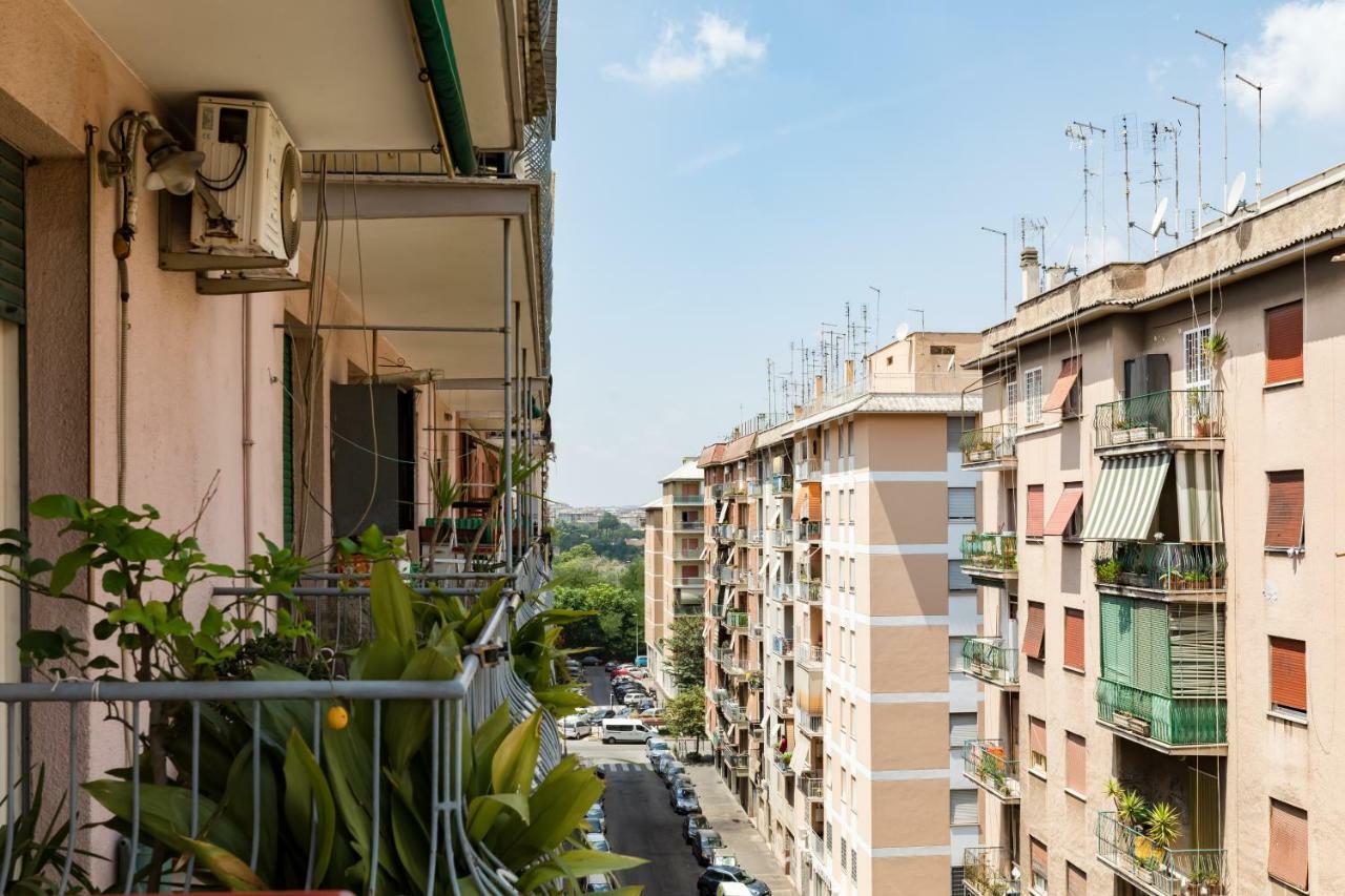 Hortis Apartment, 5 Persone, 2 Camere, Balcone, Metro C E Tram Per Il Centro Rome Exterior photo